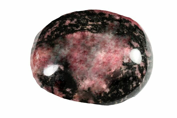 Polished Rhodonite Pebble #158702